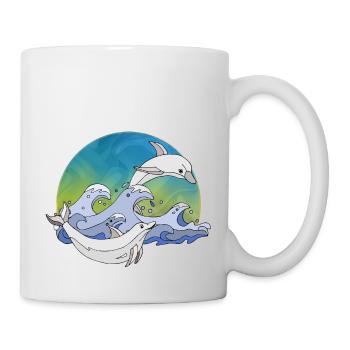 Dolphins - Mug - white - Right