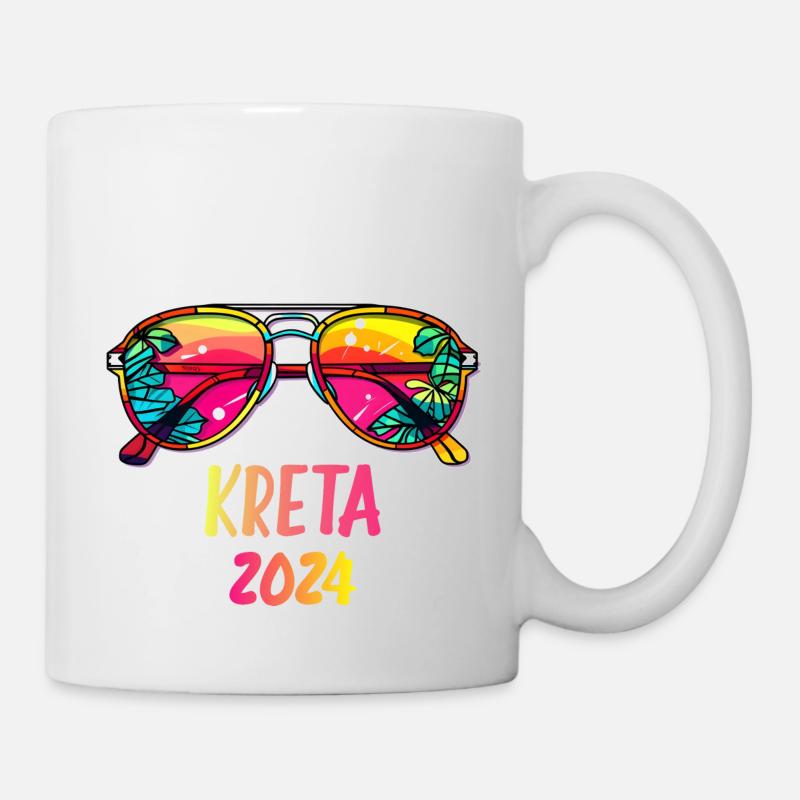 Crète 2024 - Mug blanc - blanc