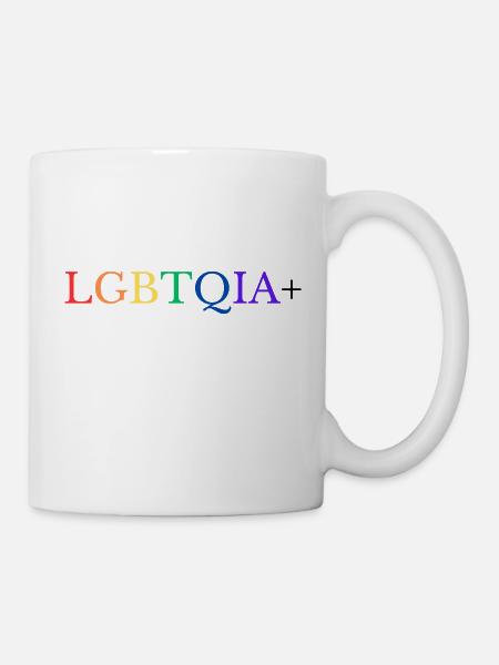 LGBTQIA+ - Tasse - Weiß