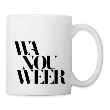 WHAT NOW AGAIN - WA NOU WEER brabant dialect - Mug - white - Right