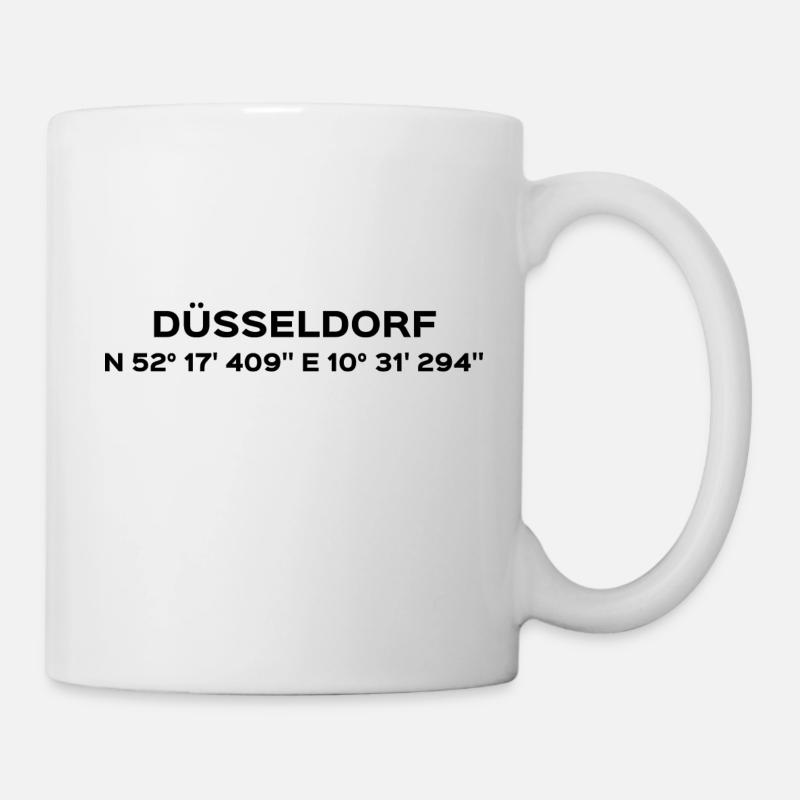 Dusseldorf - Mug blanc - blanc