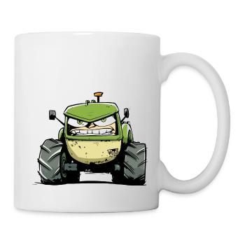 Angry Tractor No. 4 - Mug - white - Right