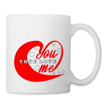 YOU&ME True Love - Tasse - Weiß - Rechts