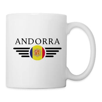 Andorra: Kultur, Eleganz - Tasse - Weiß - Rechts