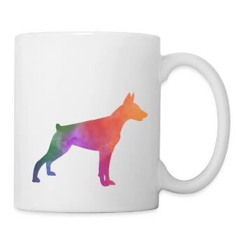 DOBERMAN colorful - Mug - white - Right