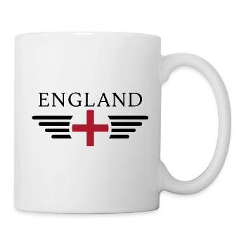 England Essence T-Shirt - Tasse - Weiß - Rechts