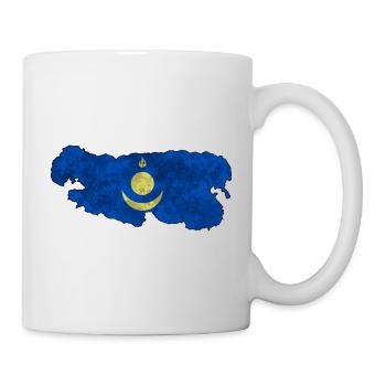 Mongolisches Reich - Tasse - Weiß - Rechts