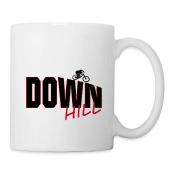 Downhill - Tasse - Weiß - Rechts