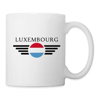 T-shirt de style luxembourgeois - Mug blanc - blanc - Droite