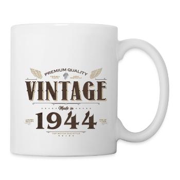 80 Years Old Vintage 1944 Limited Edition 80th - Mug - white - Right