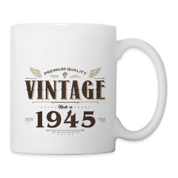 79 Jahre alter Jahrgang 1945 Limitierte Auflage 79. - Tasse - Weiß - Rechts