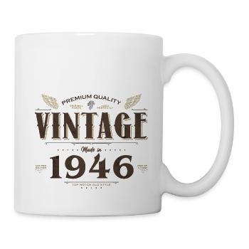 78 Years Old Vintage 1946 Limited Edition 78th - Mug - white - Right