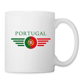 Portugal Style Design T-Shirt - Mug blanc - blanc - Droite