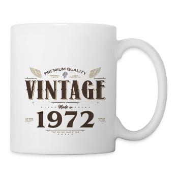 52 Years Old Vintage 1972 Limited Edition 52nd - Mug - white - Right