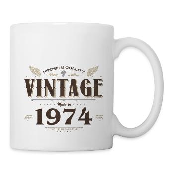 50 Years Old Vintage 1974 Limited Edition 50th - Mug - white - Right