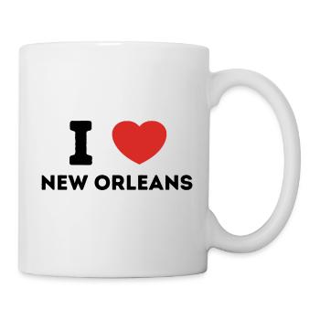 I Love Nouvelle-Orléans États-Unis - Mug blanc - blanc - Droite