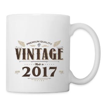 17 Years Old Vintage 2017 Limited Edition 7th - Mug - white - Right