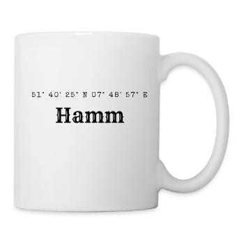 Hamm coordinates - Mug - white - Right