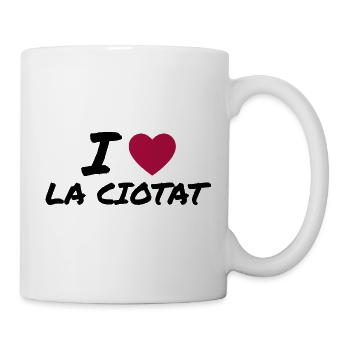 I love La Ciotat - Mug - white - Right