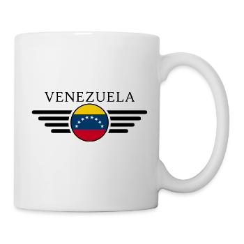 Venezuela Style Design T-Shirt - Mug blanc - blanc - Droite