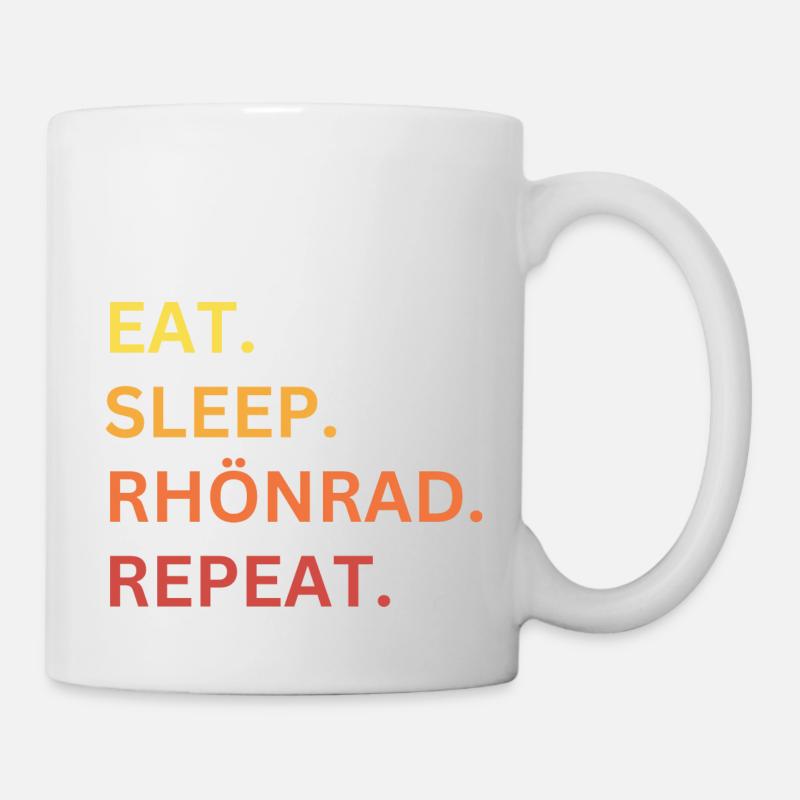 Rhönrad - Tasse - Weiß