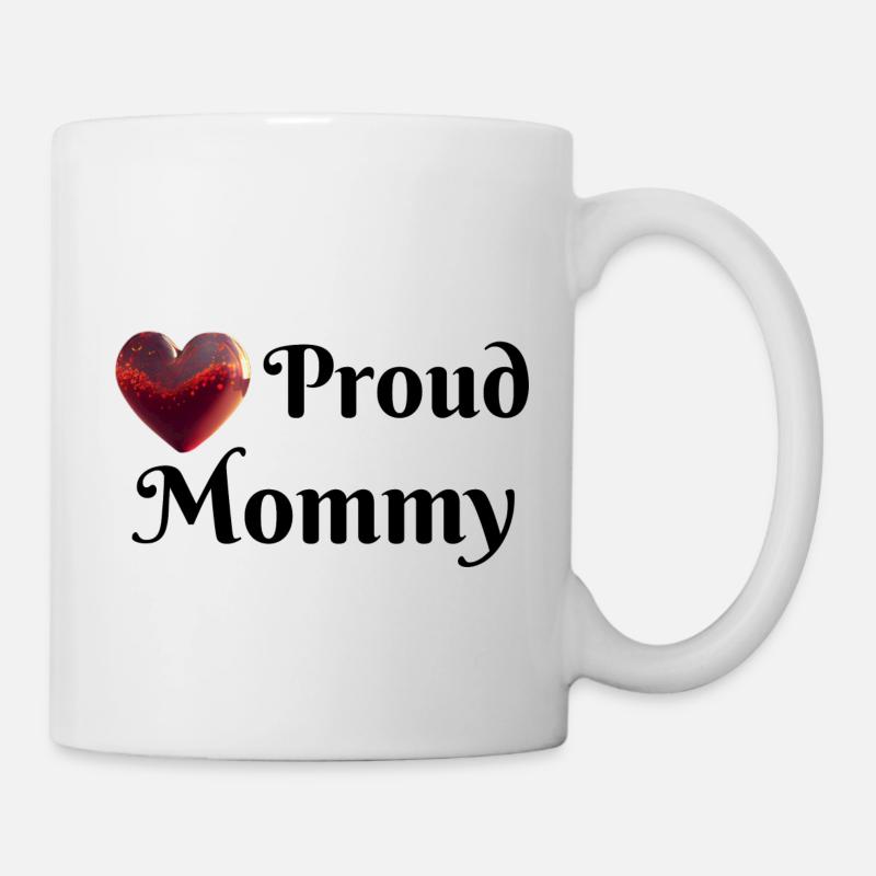 Proud Mommy - Mug - white
