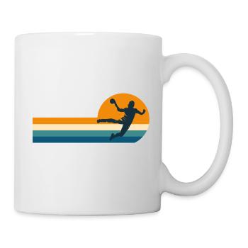 Handball handball handball player - Mug - white - Right