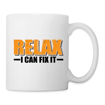 Relax I Can Fix It 15 - Mug - white - Right