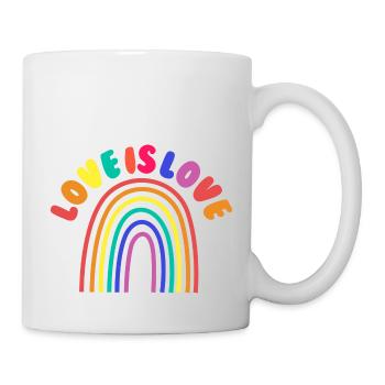 L’amour est tout - Mug blanc - blanc - Droite
