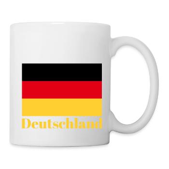 Drapeau de l’Allemagne Allemagne Fierté allemande - - Mug blanc - blanc - Droite