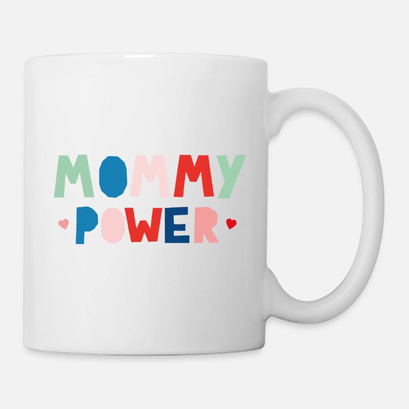 Le pouvoir de maman - Mug blanc - blanc