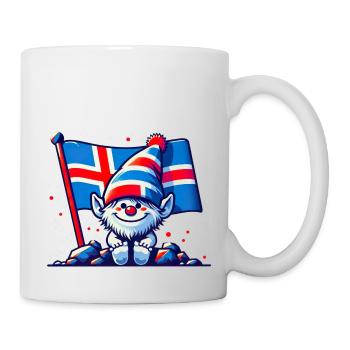 Islande Islande 82 - Mug blanc - blanc - Droite