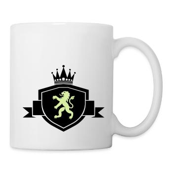 Coat of arms heraldic animal - Mug - white - Right