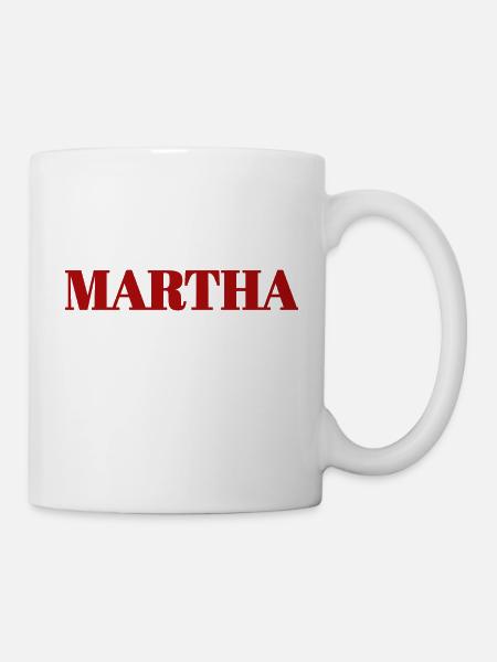 Martha - Tasse - Weiß