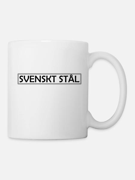 Swedish steel - Mug - white