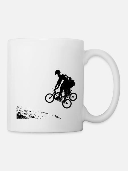 BMX - Tasse - Weiß
