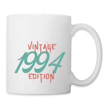 Jahrgang 1994 Ausgabe - Tasse - Weiß - Rechts