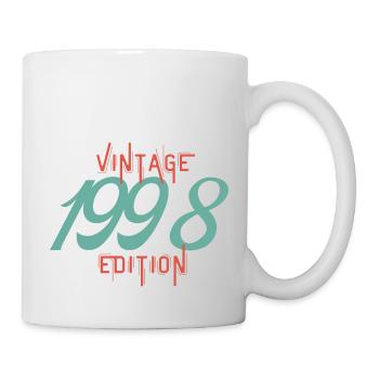 Jahrgang 1998 Ausgabe - Tasse - Weiß - Rechts