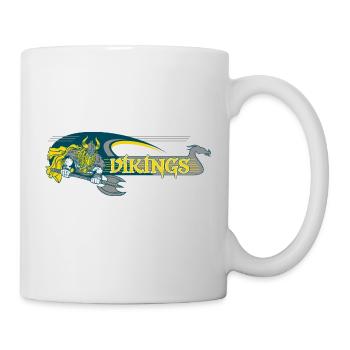 Wikinger - Tasse - Weiß - Rechts