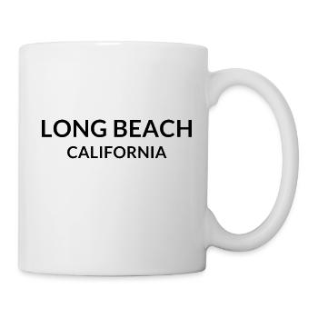 Long Beach California USA - Tasse - Weiß - Rechts