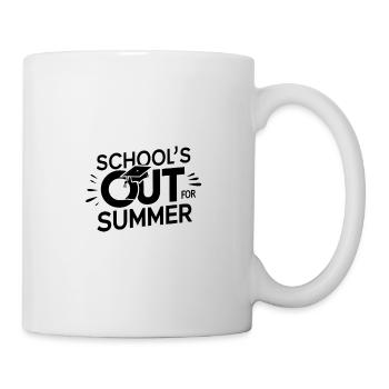 Schulabschluss Schulende School`s Out For Summer - Mug - white - Right