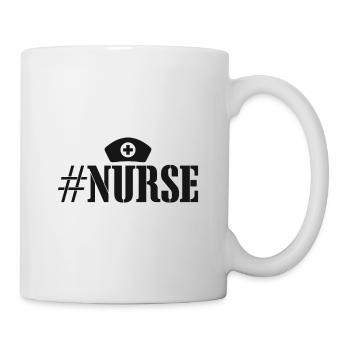 Nurse Krankenschwester Spruch Statement Beruf - Tasse - Weiß - Rechts