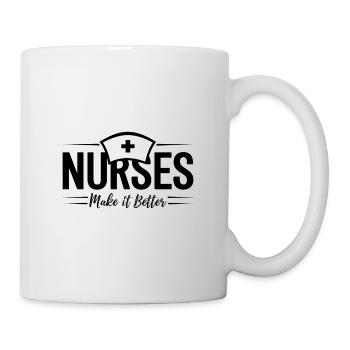 Nurses Nurse Physician Assistant Saying Quote - Mug - white - Right