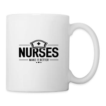 Nurses Nurse Physician Assistant Saying Quote - Mug - white - Right