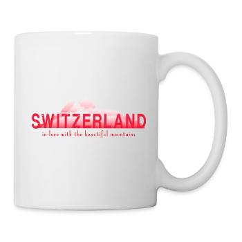 Switzerland Mountains - Mug - white - Right