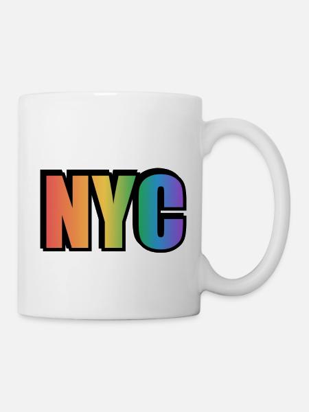 Schwules NYC - Tasse - Weiß