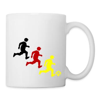 Fussballer Fussball Germany - Tasse - Weiß - Rechts