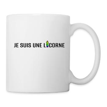 Ich bin ein Einhorn - Tasse - Weiß - Rechts