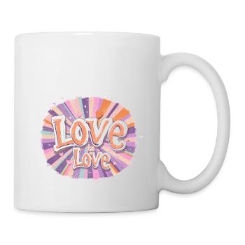 Liebe ist Liebe 3 - Tasse - Weiß - Rechts