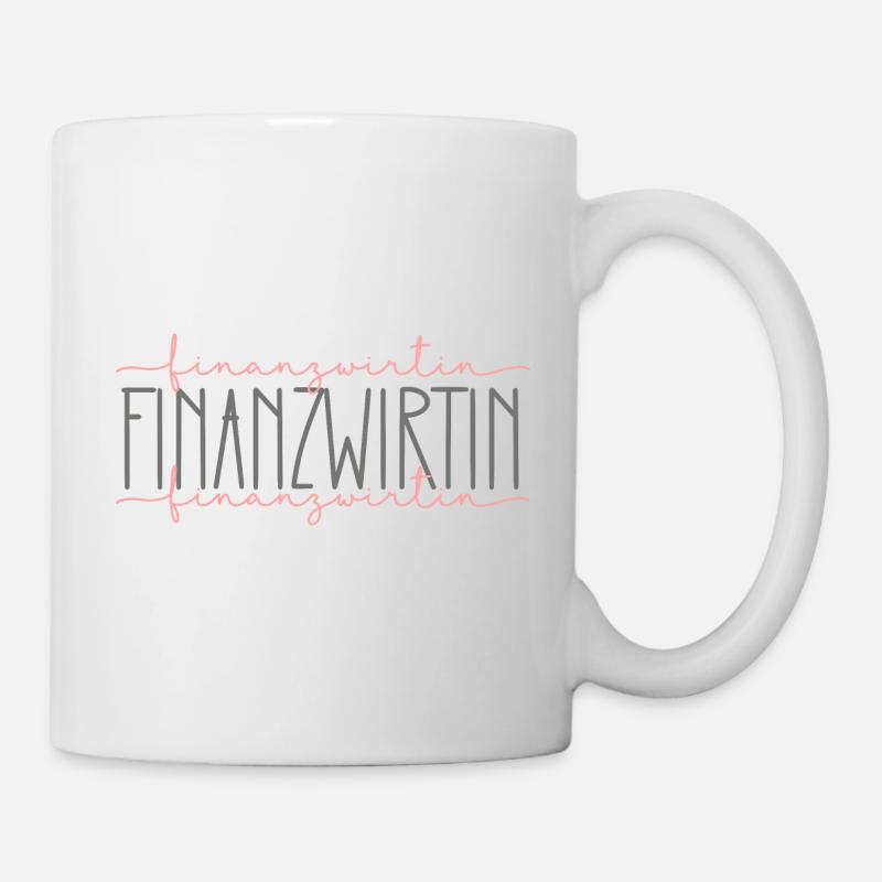 Finanzwirtin Geschenk Finanzamt Beruf - Tasse - Weiß